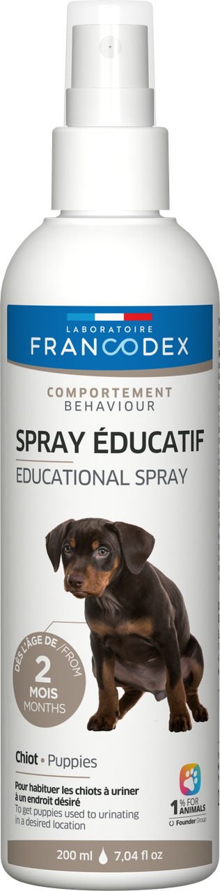 Спрей для привчання цуценят до туалету Laboratoire Francodex Educational Spray 200 мл