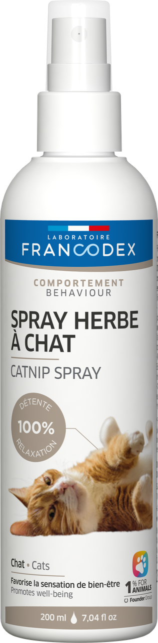 Спрей з котячою м'ятою, лаборатуар Франкодекс FRANCODEX CATNIP SPRAY 200 мл