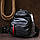Шкіряний невеликий жіночий рюкзак Vintage 20675 Чорний, фото 8