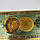 Позолочена сувенірна банкнота 1 Bitcoin (BTC), фото 6