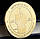 Позолочена сувенірна монета "Bitcoin Anonymous mint", фото 2
