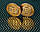 Позолочена сувенірна монета "Bitcoin Anonymous mint", фото 4
