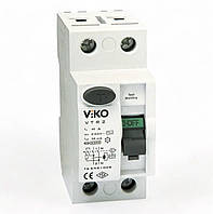 Влаштування захисного відключення ПЗВ VIKO 2P 32 А/30мА, 230 V