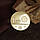 Позолочена сувенірна монета 1 Bitcoin cent (gold), фото 3