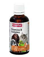 Витамины Beaphar Vitamine B для собак, котов, птиц и грызунов 50 мл 8711231125234