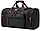 Дорожня сумка текстильна Vintage 20080 Чорна, фото 2