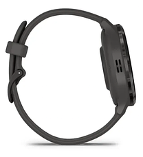 Смарт-годинник Garmin Venu 3S Slate stainless steel bezel with pebble grey case and silicone band, фото 6