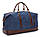 Дорожня сумка текстильна середня Vintage 20084 Синя, фото 4