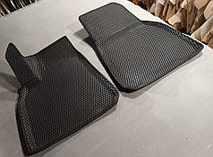 3D килимки EvaForma передні на Tesla Model Y '20-, 3D килимки EVA