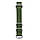 Зелений нейлоновий ремінець ЗУЛУ для годинника зі сталевою пряжкою 18 мм, фото 2