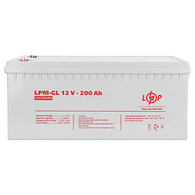 Акумулятор LogicPower LPM-GL гелевий 12 В 200 Аг 4156