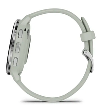 Смарт-годинник Garmin Venu 3S Silver stainless steel bezel with sage grey case and silicone band, фото 6