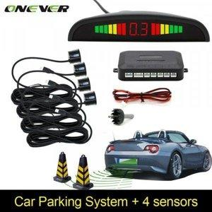 Паркувальна система на 4 датчики паркування паркінг Assistant Parking Sensor Black - фото 2 - id-p2010321929