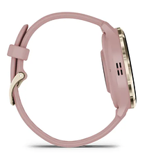 Смарт-годинник Garmin Venu 3S Soft gold stainless steel bezel with dust rose case and silicone band, фото 6