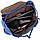 Рюкзак туристичний текстильний унісекс Vintage 20609 Синій, фото 3