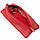Містка ключниця шкіряна Shvigel 15311 Червона, фото 3
