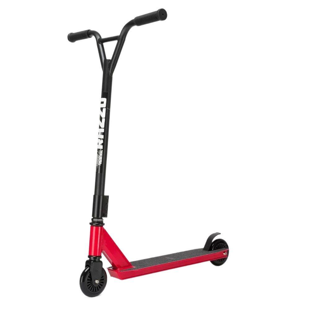 Трюковий самокат міцний для досвідчених дітей підлітків та дорослих крутий модний стріт алюміній/сталь HST2-100 Red