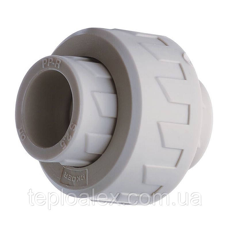 Муфта разъемная универсальная 40мм KOER американка пайка-пайка 40 ...