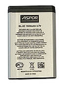 Батарея (акумулятор) BL-5C для телефону Nokia 1100/3100/6030/7600 100% ємності (Aspor)