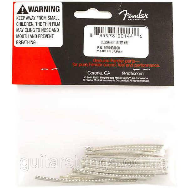 Лады Fender 0991998000 Standard Guitar Frets Medium Jumbo 24 pcs