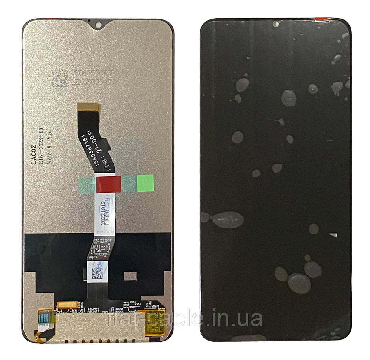 Дисплей + сенсор Xiaomi Redmi Note 8 Pro Чорний CHINA SERVICE PACK org
