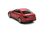 Машина модель 76474 Mercedes C63 AMG, масштаб 1:32, інерція, відкриваються усі двері, звук, світло фар, фото 4