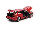 Машина модель 76474 Mercedes C63 AMG, масштаб 1:32, інерція, відкриваються усі двері, звук, світло фар, фото 6