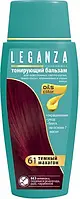 Тонуючий бальзам для волосся LEGANZA 61 Темний махагон
