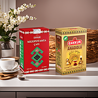 Чорний чай Комплект турецьких чаїв: Caykur Mezopotamya cayi 400 гр. + Caykur Anadolu Filiz 400 гр Grida