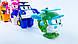 Набір з 6шт героїв Трансформерів Робокар Полі (Robocar POLI) LB-105, фото 7