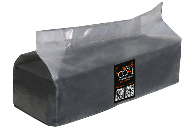 Горіхове вугілля Crazzy COAL - 2 кг, 144 шт