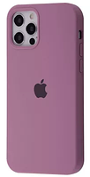 Чохол Silicone Case Full для iPhone 12 Pro Max (Різні Кольори) Black Currant