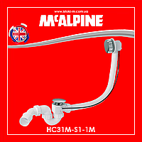 Сифон для ванни автомат хромований HC31M-S1-1M McAlpine