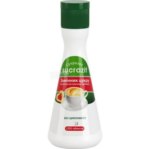 Замінник цукру Sucrazit (1200 таблеток)