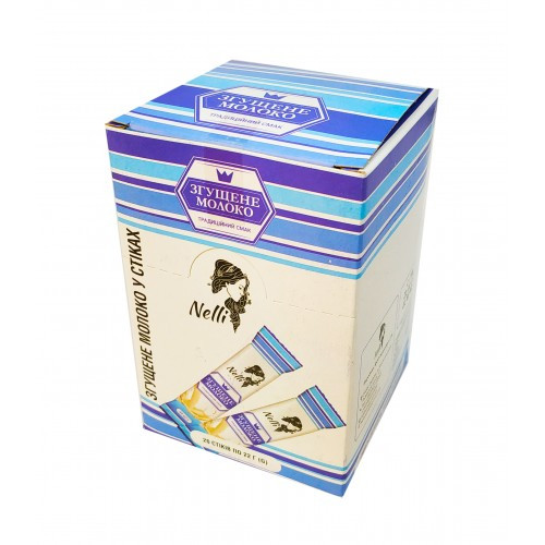 Згущене молоко Nelli у стіках (22г x 20шт)