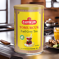 Чай із бергамотом EARL GREY TEA CAYKUR TOMURCUK турецький чорний чай ерл грей 200 гр