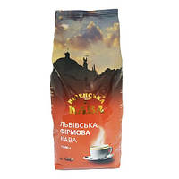 Кава в зернах Віденська кава Львівська  Фірмова 1 кг