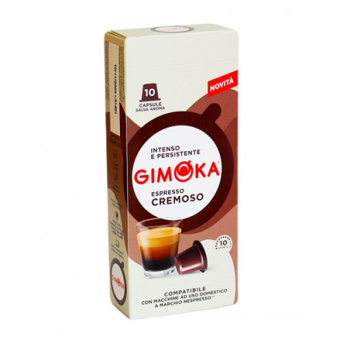 Капсули Gimoka Cremoso Nespresso (10 шт)
