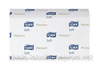 Бумажные полотенца для рук, листовые сложения Interfold Tork Premium белые (100288)