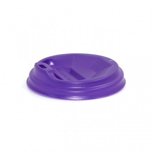 Кришка пластикова, d=91 мм (фіолетовий) 50 шт