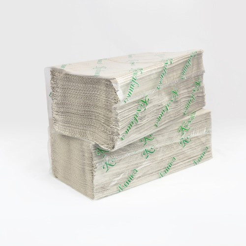 Паперові рушники сірі V-складання (170шт)
