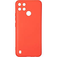 Чехол - накладка для Realme C25Y / бампер на Realme C25Y / Full Soft Case / красный .
