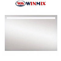 Дзеркало для ванної кімнати Winmix STRONG MR05-100x60 (з LED-підсвіткою, годинник, антизапотівання)