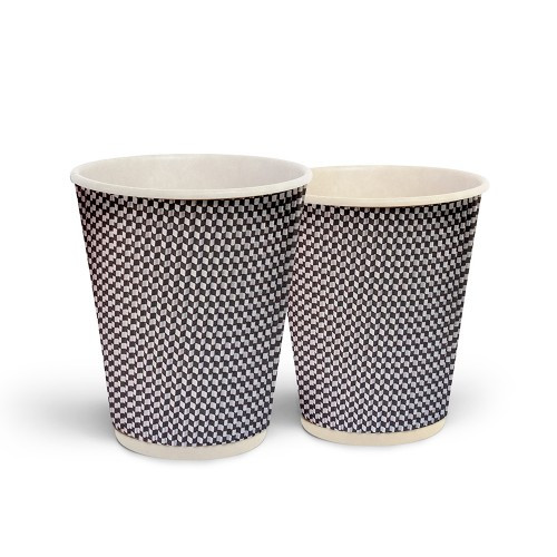 Стакан гофрований "Меланж" 500мл (20 шт)