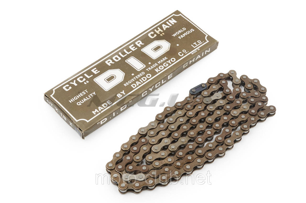 Ланцюг велосипедна (1/2"х1/8", 100L, 1 ск) "DID"