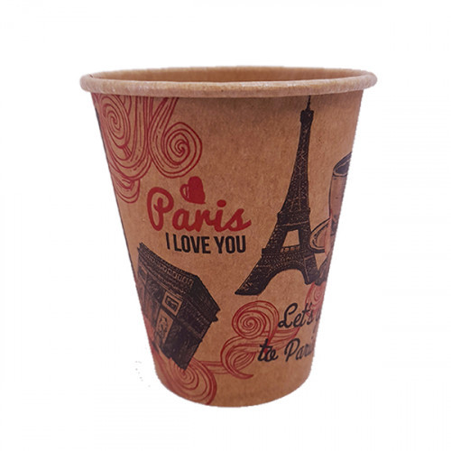 Стакан крафт "Париж" 175мл (50 шт)