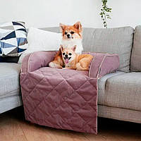 Лежак для Собак и Котов на диван Sofa Bed Powder в размере S, из прочного велюра. (60х90х15см)