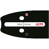 Шина для бензопили Husqvarna 137, 142, 353, 435, 440, 445. 450, 545, 550XP (5389207-64), фото 3