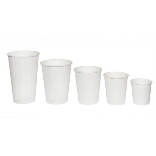 Стакан паперовий білий 110мл  (50 шт)