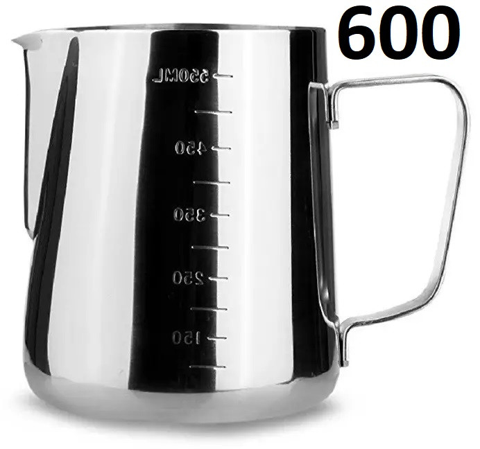Пітчер 600 мл. Jug Coffee Maker з мітками молочник